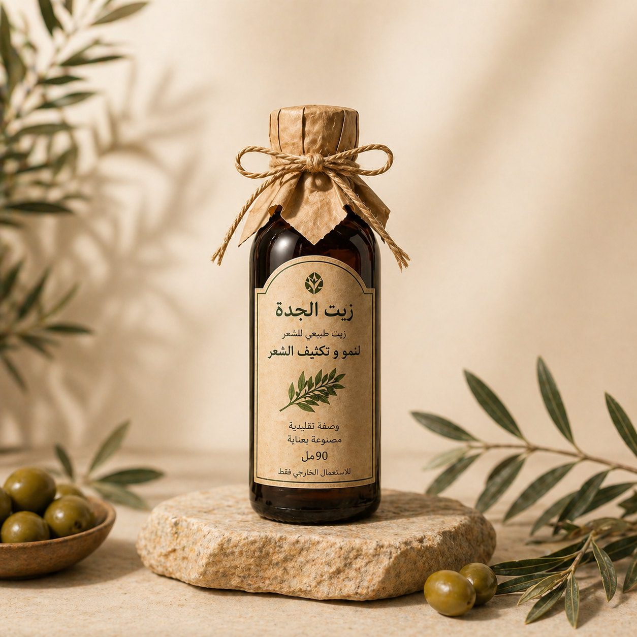 زيت الجدة - نمو و تكثيف الشعر