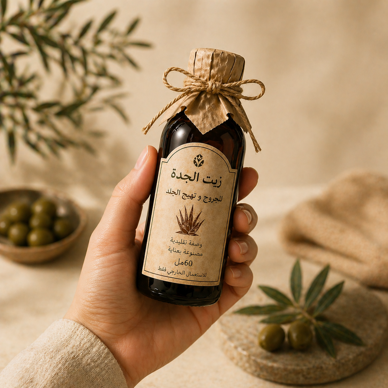 زيت الجدة - للجلد و الحروق